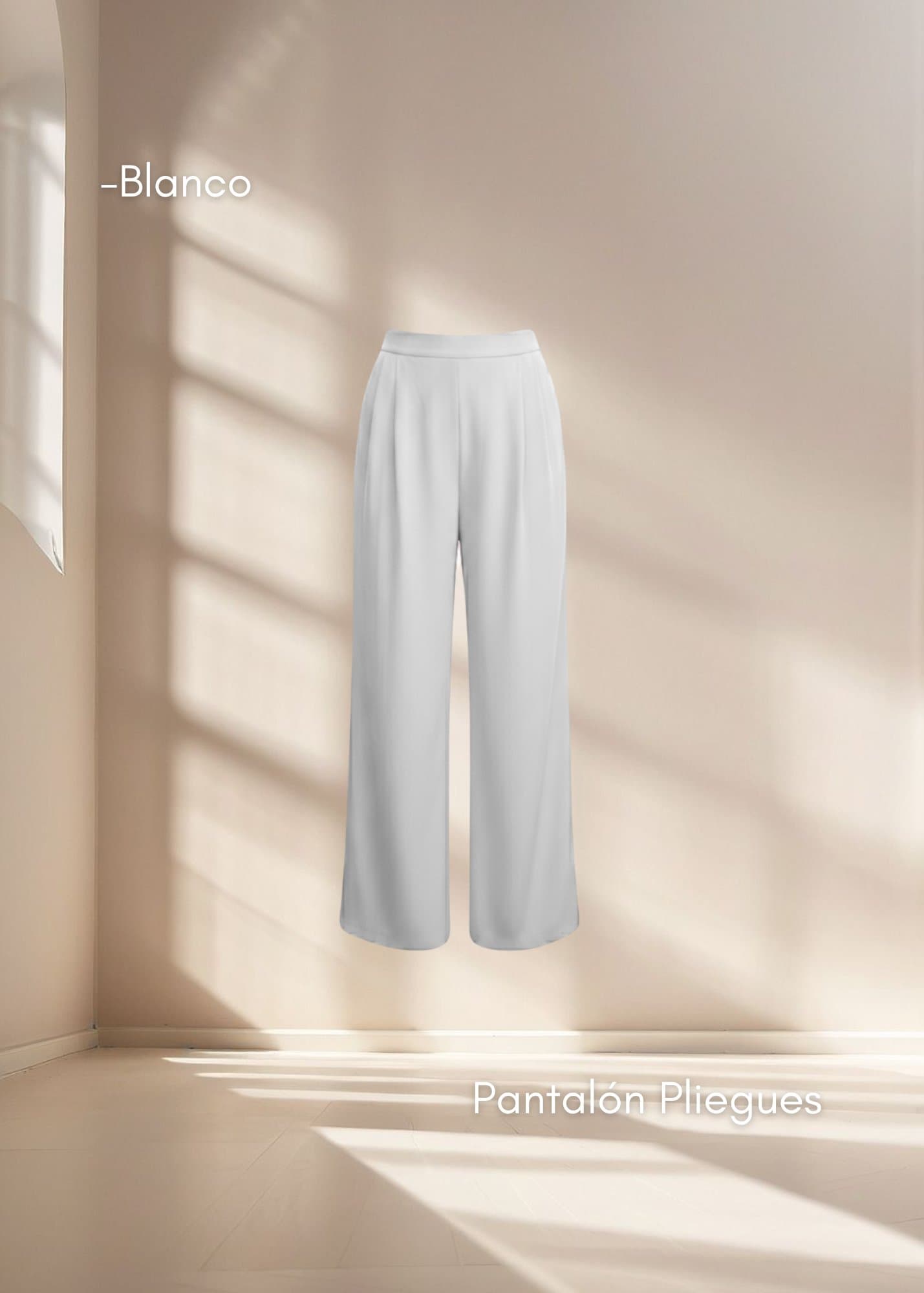 Pantalón Pliegues