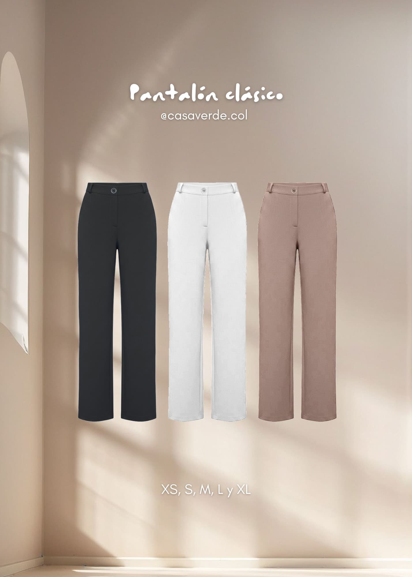Pantalón Clasico